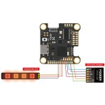 Foxeer H7 H743 MPU6000 8S Dual BEC Barometer X8 Flugs teuerung für DIY RC Racing Drohnen zubehör